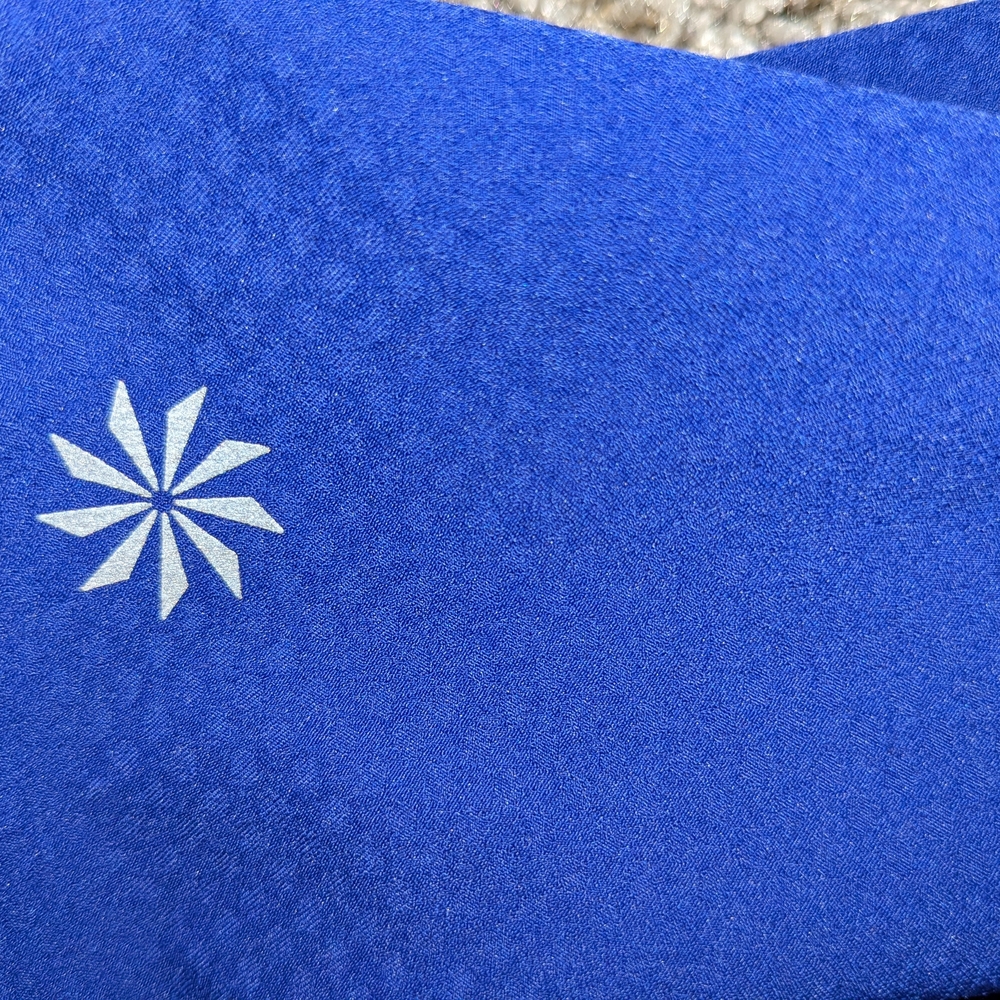 Athleta Vibrant Blue Leggings - Picture 4 of 6